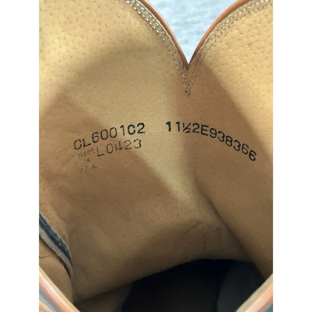 Lucchese Sunset Exotic Cowboy Boots Mens 11.5 2E Leather Western Made in USA